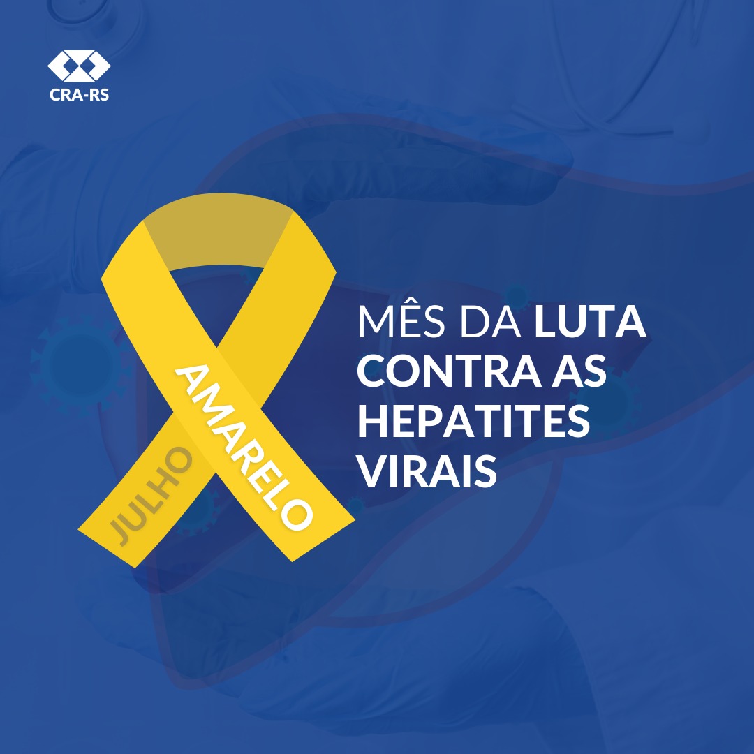 CRA-RS apoia: campanha Julho Amarelo